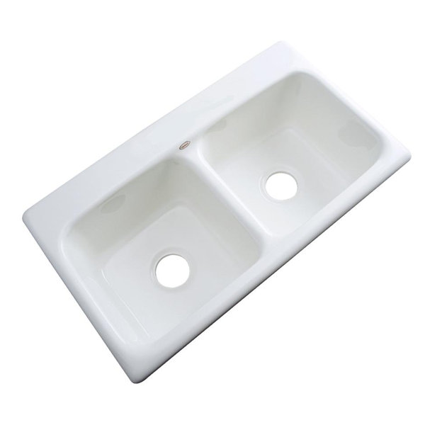 Solidcast Portland 33" L x 19" W Kitchen Sink & Reviews Wayfair